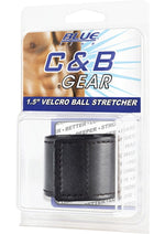 Load image into Gallery viewer, C and B Gear Velcro Ball Stretcher Adjustable - Black - 1.5in

