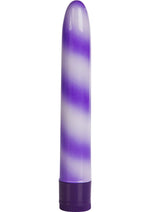 Load image into Gallery viewer, Calexotics Candy Cane 6in Waterproof - Purple