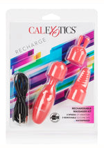 Load image into Gallery viewer, Calexotics Rechargeable Massager Kit Waterproof - Red
