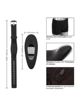 Load image into Gallery viewer, Calexotics Silicone Rechargeable Boxer Brief Panty Vibe with Remote Control