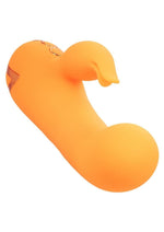 Load image into Gallery viewer, California Dreaming Montecito Muse Rechargeable Silicone Dual Vibrator - Orange
