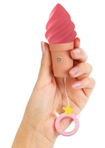 Load image into Gallery viewer, Cand'ice Rechargeable Silicone Clitoral Stimulator - Raspberry Jolly