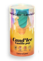 Load image into Gallery viewer, Cand'ice Rechargeable Silicone Clitoral Stimulator - Vanilla Pop - Vanilla