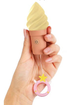 Load image into Gallery viewer, Cand'ice Rechargeable Silicone Clitoral Stimulator - Vanilla Pop