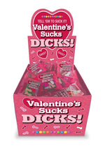 Load image into Gallery viewer, Candyprints Valentine's Suck Dicks Counter - 100 Bags/Display/Per Display