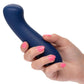 Cashmere Satin G Rechargeable Silicone G-Spot Vibrator with Clitoral Stimulator