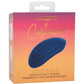 Cashmere Velvet Curve Rechargeable Silicone Massager - Blue