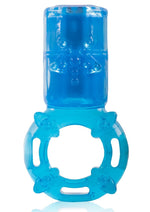 Load image into Gallery viewer, Charged Big Omg Vibrating Ring USB Rechargeable Waterproof - Blue
