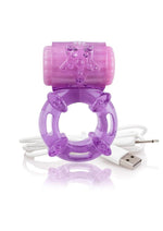 Load image into Gallery viewer, Charged Bigo Rechargeable Waterproof Vibrating Cock Ring
