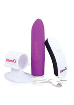 Load image into Gallery viewer, Charged Positive Wireless Remote Control USB Rechargeable Vibe Waterproof - Grape/Purple
