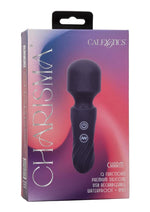 Load image into Gallery viewer, Charisma Charm Rechargeable Silicone Massager Wand - Blue