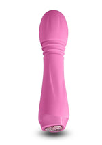Load image into Gallery viewer, Charms Flora Rechargeable Silicone Mini Vibrator - Pink

