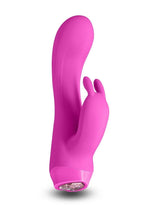 Load image into Gallery viewer, Charms Ivy Rechargeable Silicone Rabbit Vibrator - Magenta/Pink
