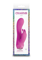 Load image into Gallery viewer, Charms Ivy Rechargeable Silicone Rabbit Vibrator - Magenta/Pink
