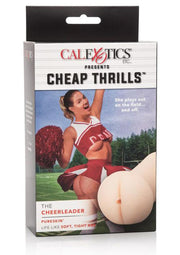 Cheap Thrills The Cheerleader Anal Stroker - Vanilla/White