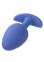 Load image into Gallery viewer, Cheeky Rechargeable Silicone Glow In The Dark Butt Plug - Blue/Glow In The Dark - Large
