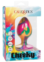Load image into Gallery viewer, Cheeky Tie-Dye Silicone Plug - Multicolor - Large