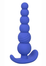 Load image into Gallery viewer, Cheeky X-6 Beads Silicone Anal Probe - Blue
