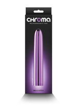 Load image into Gallery viewer, Chroma Classic Rechargeable Vibrator - Purple - 7in
