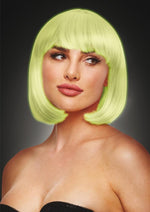 Load image into Gallery viewer, Cici Glow In The Dark Wig - Glow In The Dark/Pink
