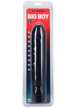 Load image into Gallery viewer, Classic Big Boy Dildo - Black - 12in

