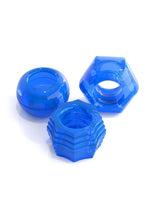 Load image into Gallery viewer, Classix Deluxe Cock Ring - Blue - 2 Piece Kit/Set
