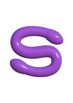 Load image into Gallery viewer, Classix Double Whammy Double Dildo - Purple - 17.25in