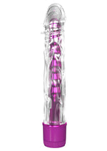 Load image into Gallery viewer, Classix Mr. Twister Vibrator with Sleeve - Clear/Pink - Set
