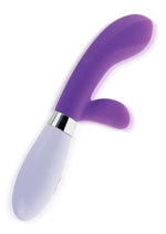 Load image into Gallery viewer, Classix Silicone G-Spot Rabbit Vibrator - Purple/White
