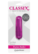 Load image into Gallery viewer, Classix Vibrating Pocket Bullet - Pink
