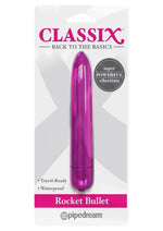 Load image into Gallery viewer, Classix Vibrating Rocket Bullet - Pink
