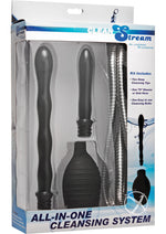 Load image into Gallery viewer, Cleanstream All-In-One Shower Cleansing System - Black