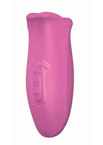 Load image into Gallery viewer, Clit-Tastic Tongue Licking Lover Rechargeable Silicone Stimulator - Pink