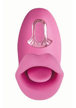 Load image into Gallery viewer, Clit-Tastic Tongue Licking Lover Rechargeable Silicone Stimulator