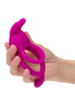 Load image into Gallery viewer, Closer Intimate Rechargeable Ring Touch Silicone Dual Vibe Cock Ring with Clitoral Stimulator
