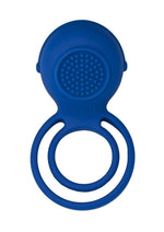 Load image into Gallery viewer, Cockpower Ultimate Vibrating Rechargeable Silicone Cock Ring - Blue
