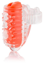 Load image into Gallery viewer, Color Pop Quickie Lingo Silicone Vibrating Tongue Ring Waterproof