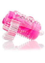 Load image into Gallery viewer, Color Pop Quickie Lingo Silicone Vibrating Tongue Ring Waterproof