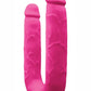Colours DP Pleasures Silicone Double Dildo - Pink