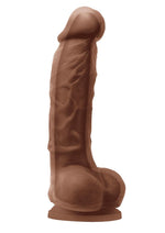 Load image into Gallery viewer, Colours Dual Density Silicone Dildo - Caramel - 5in
