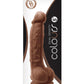 Colours Dual Density Silicone Dildo - Caramel - 5in