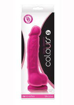 Load image into Gallery viewer, Colours Dual Density Silicone Dildo - Pink - 5in
