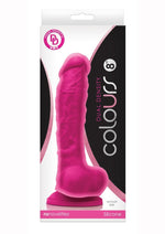 Load image into Gallery viewer, Colours Dual Density Silicone Dildo - Pink - 8in
