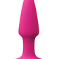 Colours Pleasure Plug Silicone Butt Plug - Mini - Pink - XSmall