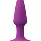 Colours Pleasure Plug Silicone Butt Plug - Mini - Purple - XSmall