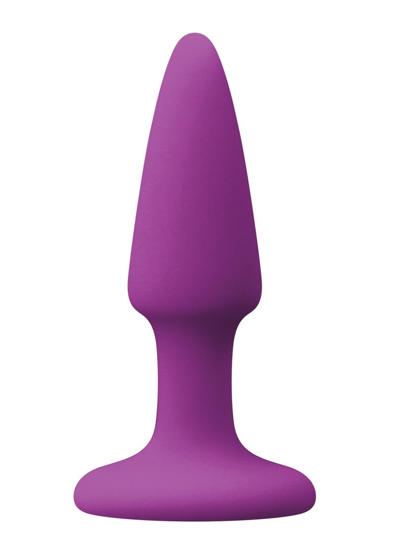 Colours Pleasure Plug Silicone Butt Plug - Mini - Purple - XSmall