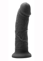 Load image into Gallery viewer, Colours Girth Silicone Dildo - Black - 7in
