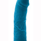 Colours Girth Silicone Dildo - Blue - 7in