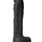 Colours Pleasures Silicone Dildo - Black - 10in