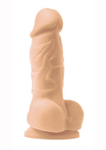 Load image into Gallery viewer, Colours Pleasures Silicone Dildo - Vanilla - 4in
